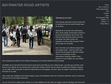 Tablet Screenshot of bayswater-road-artists.co.uk